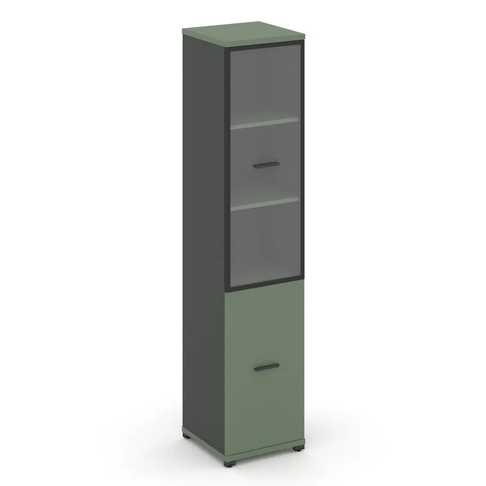 Концепт Шкаф 1 узкая секция, 5 ниш  CN.STU.E-512 RPB A