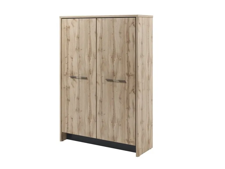 Шкаф двухсекционный (гардероб/стеллаж с полками)