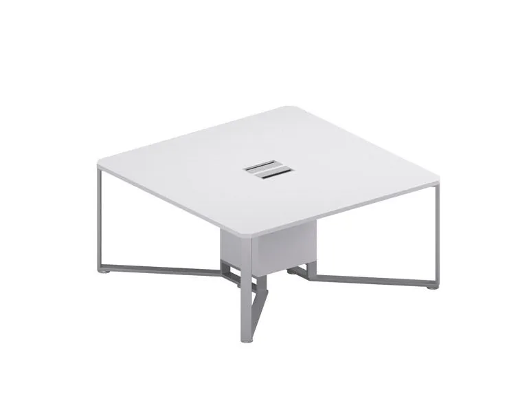 Стол переговорный (опоры хром)