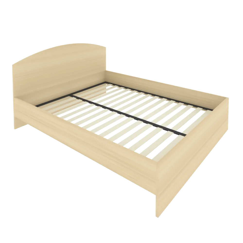 Лайт Кровать с ортопедическим основанием и изголовьем  С-КИ-160