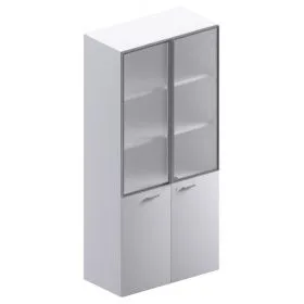 Высокий шкаф комбинированный