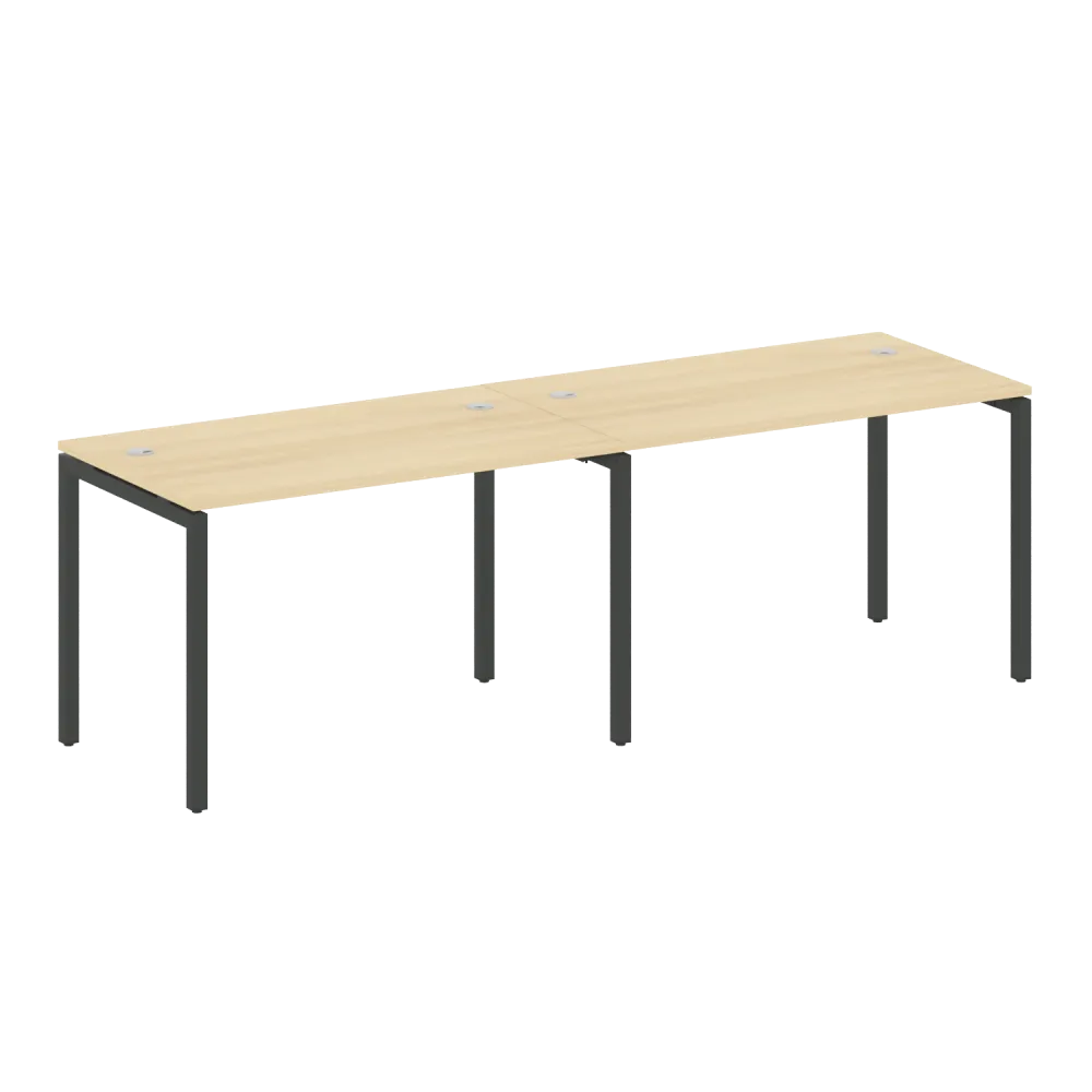 Metal System Quattro Р. ст. на 2 раб. места на П-образном м/к 40БП.СМ-2.2