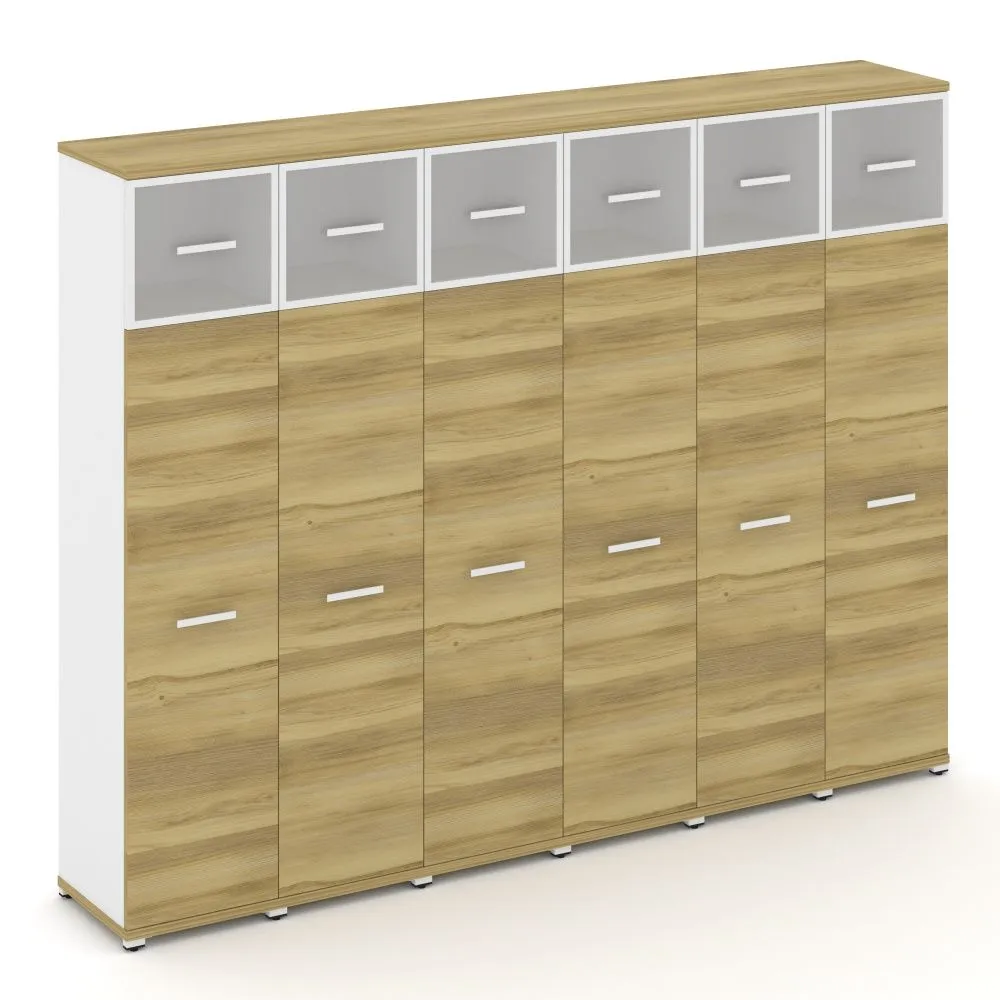 Концепт Шкаф 6 узких секций, 5 ниш  CN.STU-567 RMW W