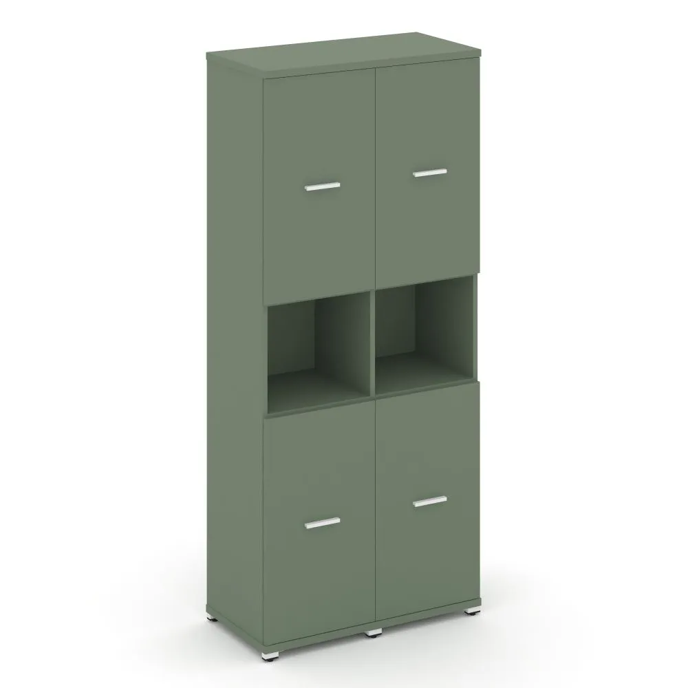 Концепт Шкаф 2 узкие секции, 5 ниш  CN.STU-523 W