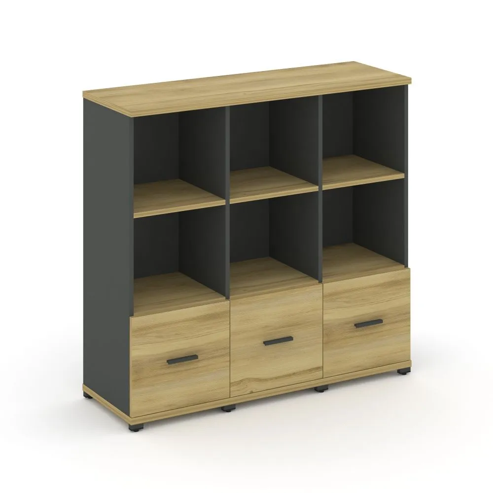 Концепт Шкаф 3 узкие секции, 3 ниши  CN.STU-331 A
