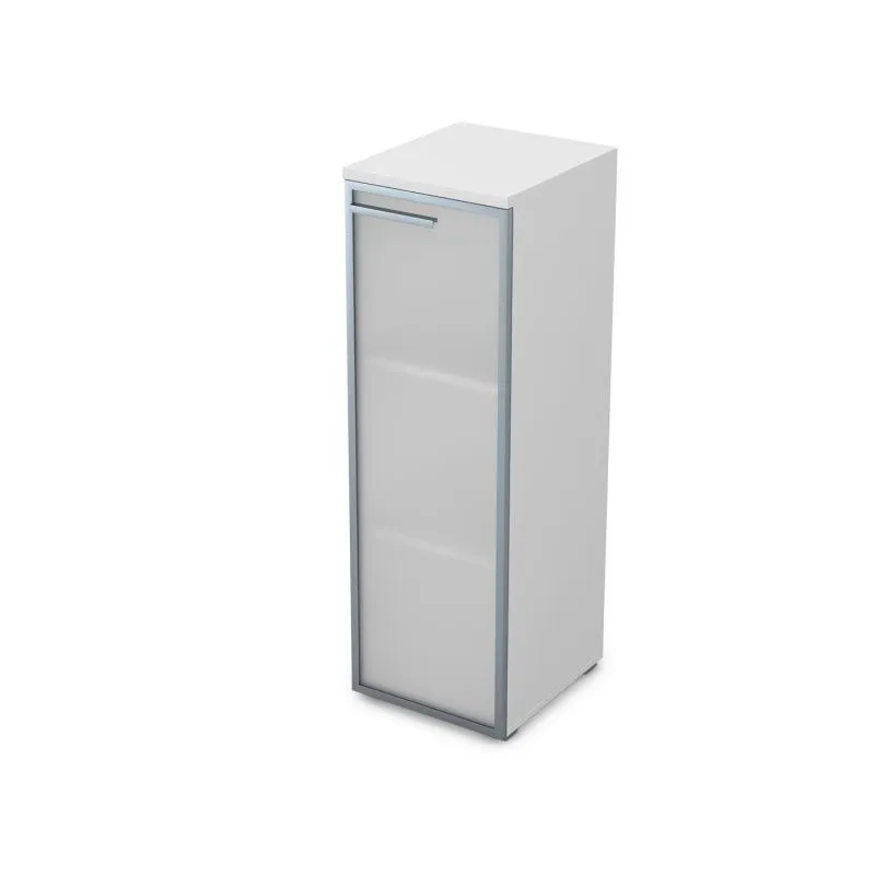 Пенал средний со стеклом,  левый