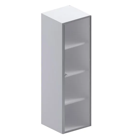 Средний шкаф со стеклом правый