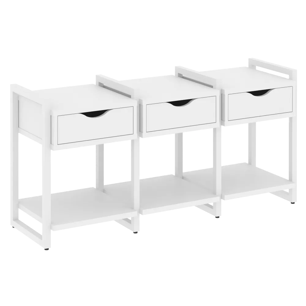 Loft Тумба на регулируемых опорах наборная. Вариант №4 VR.L-TN-4.O