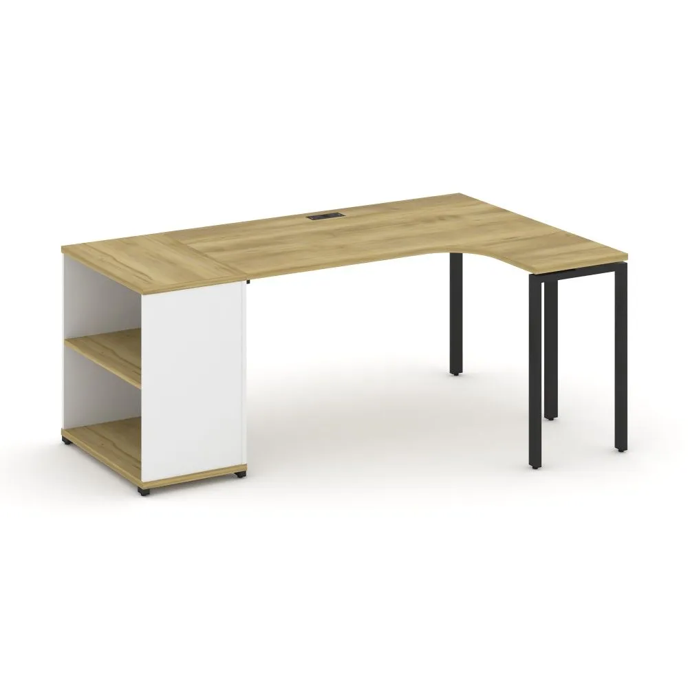 Концепт Стол эргономичный с опорным стеллажом  CN.SA-201(R)