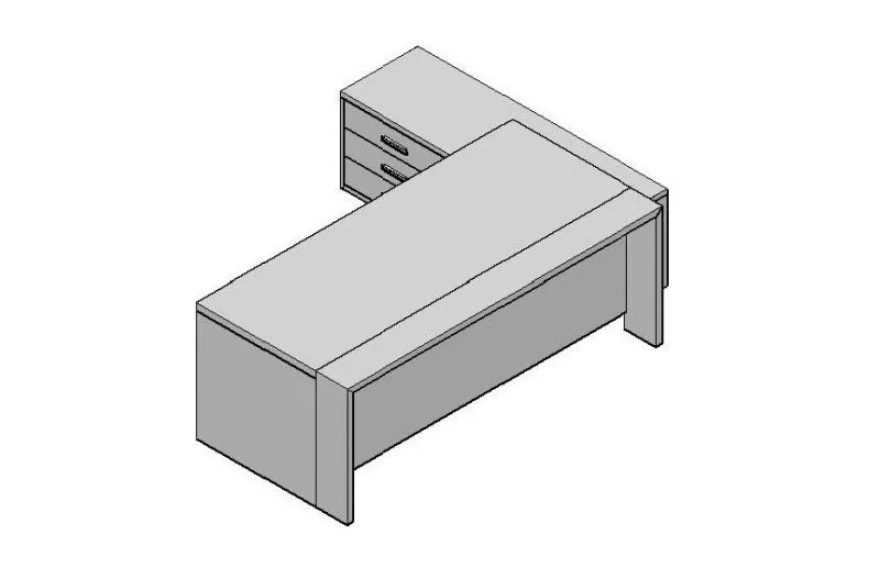Стол на опорной тумбе 
