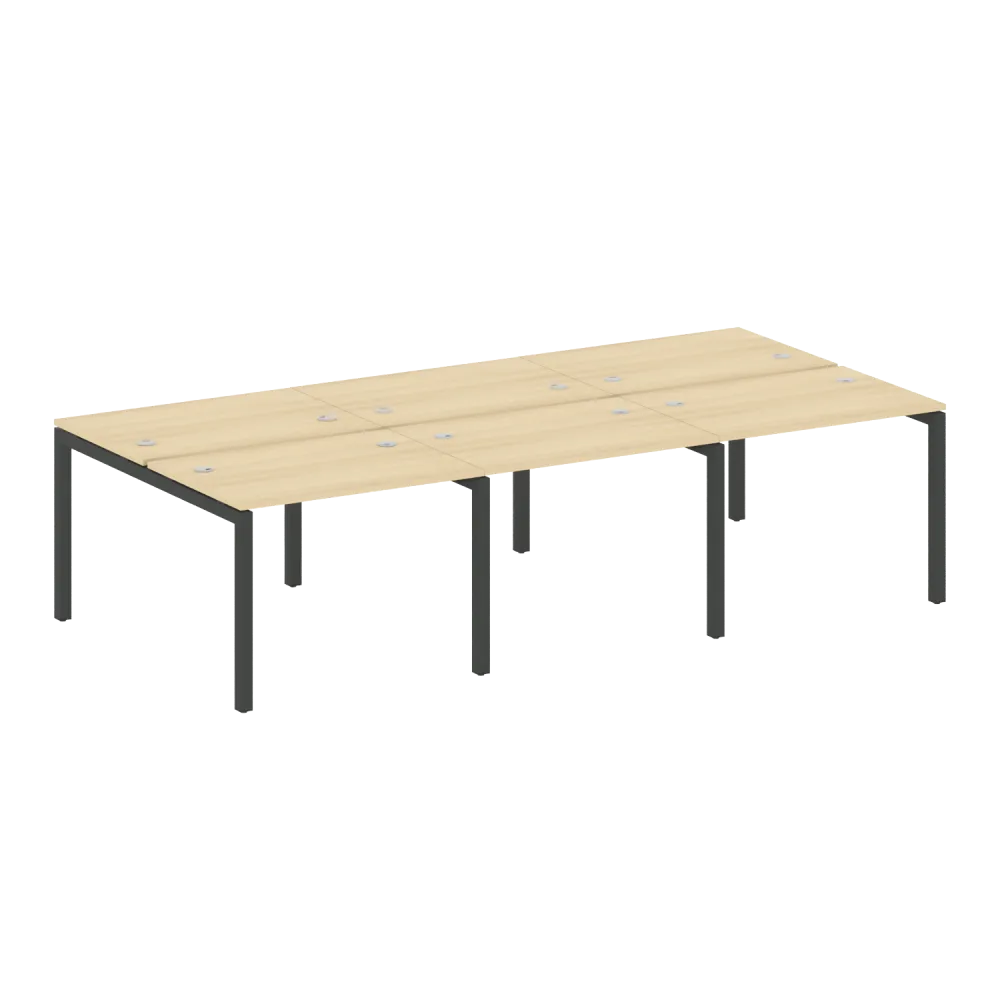 Metal System Quattro Р. ст. на 6 раб. места на П-образном м/к  50БП.СМ-6.1