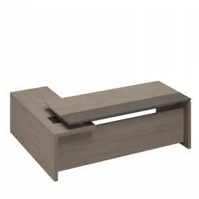 Стол руководителя с брифинг-приставкой боковой правый