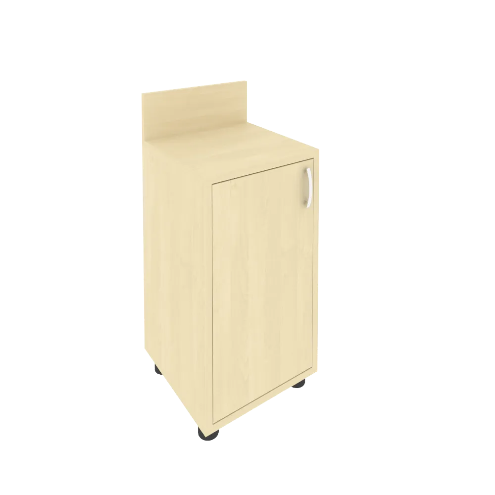 Light Тумба (узкая) с полкой и бортиком  С-ТУ-40 (R)