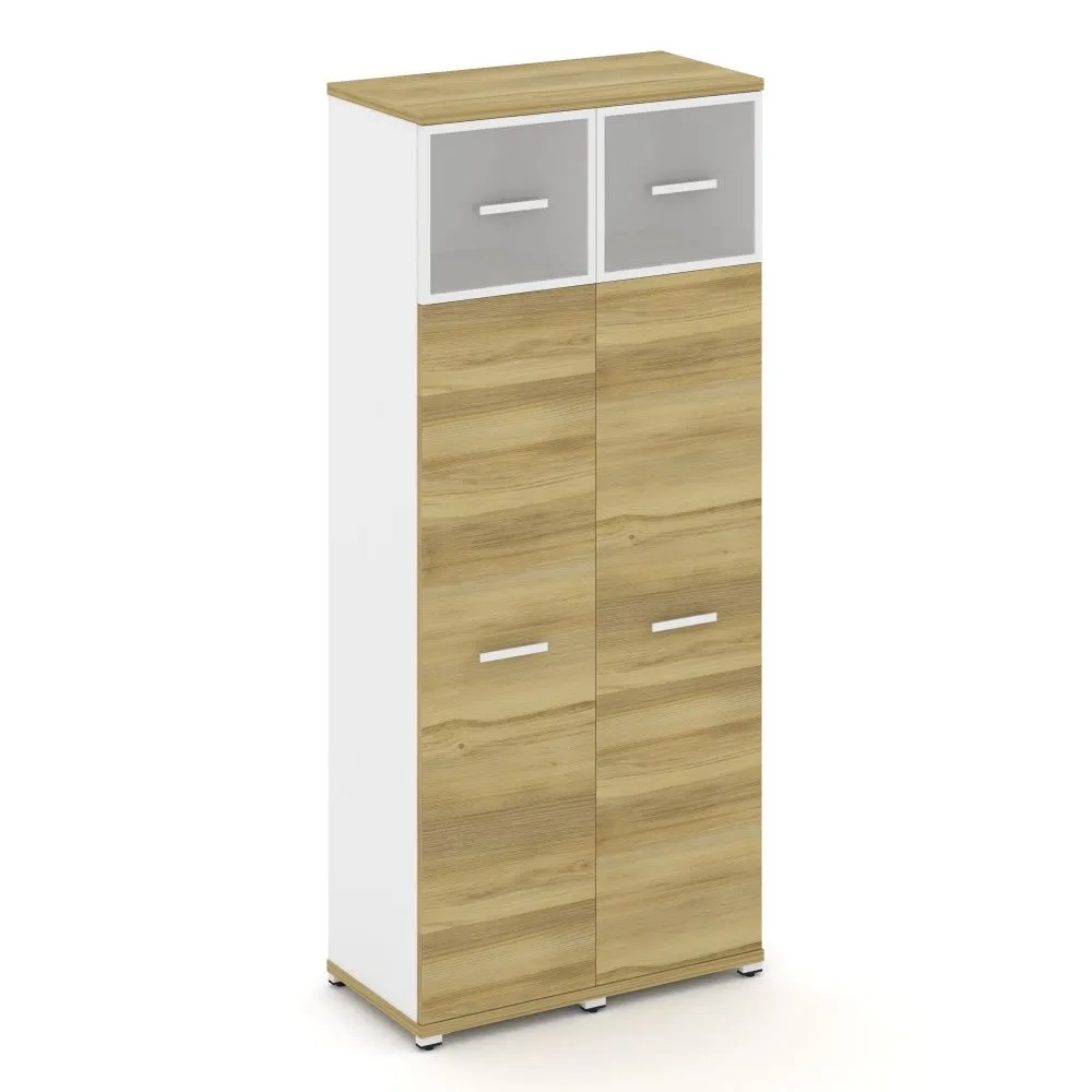 Концепт Шкаф 2 узкие секции, 5 ниш  CN.STU-527 RMW W