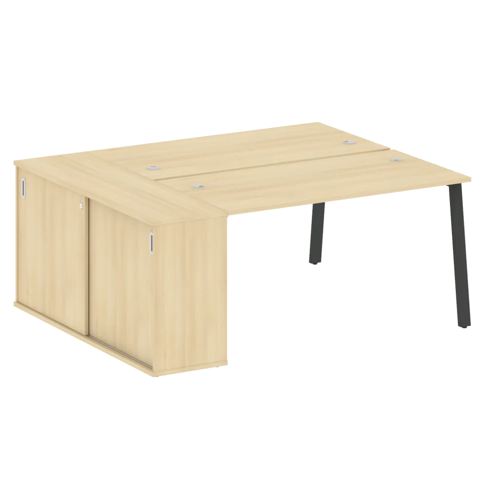 Metal System Р. ст. с шкафом-купе на А-образном м/к  БА.РС-СШК-1.3 Т