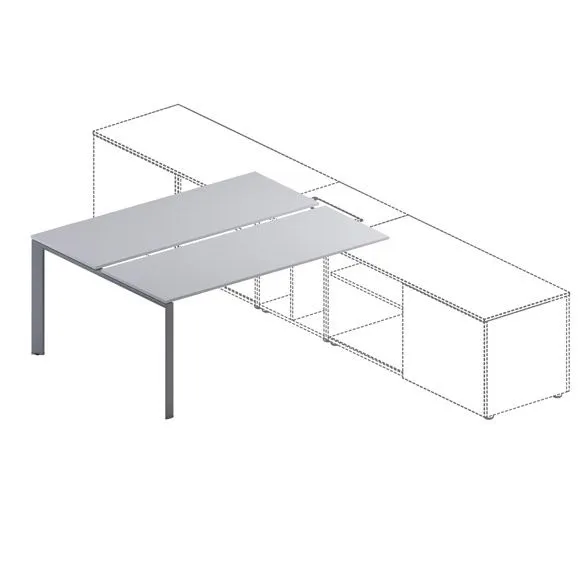 Рабочая станция на опорную тумбу