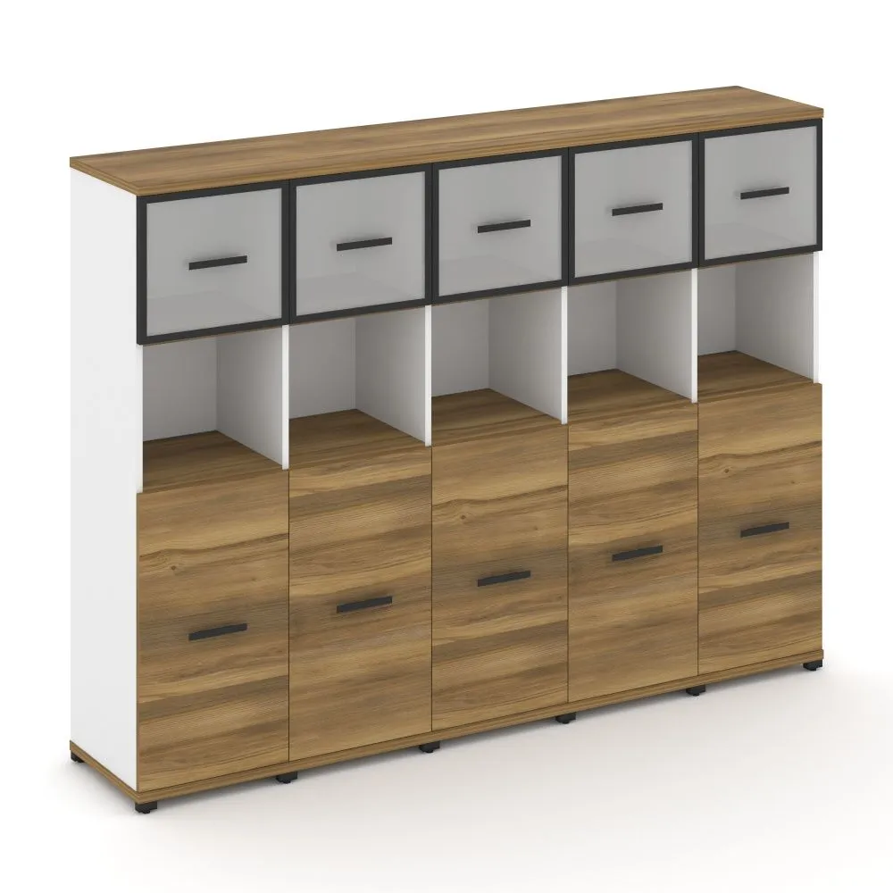 Concept Шкаф 5 узких секций, 4 ниши  CN.STU-455 RMB B