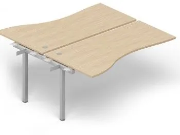 Polo Стол BENCH "Волна" на 2 рабочих места(приставной элемент)