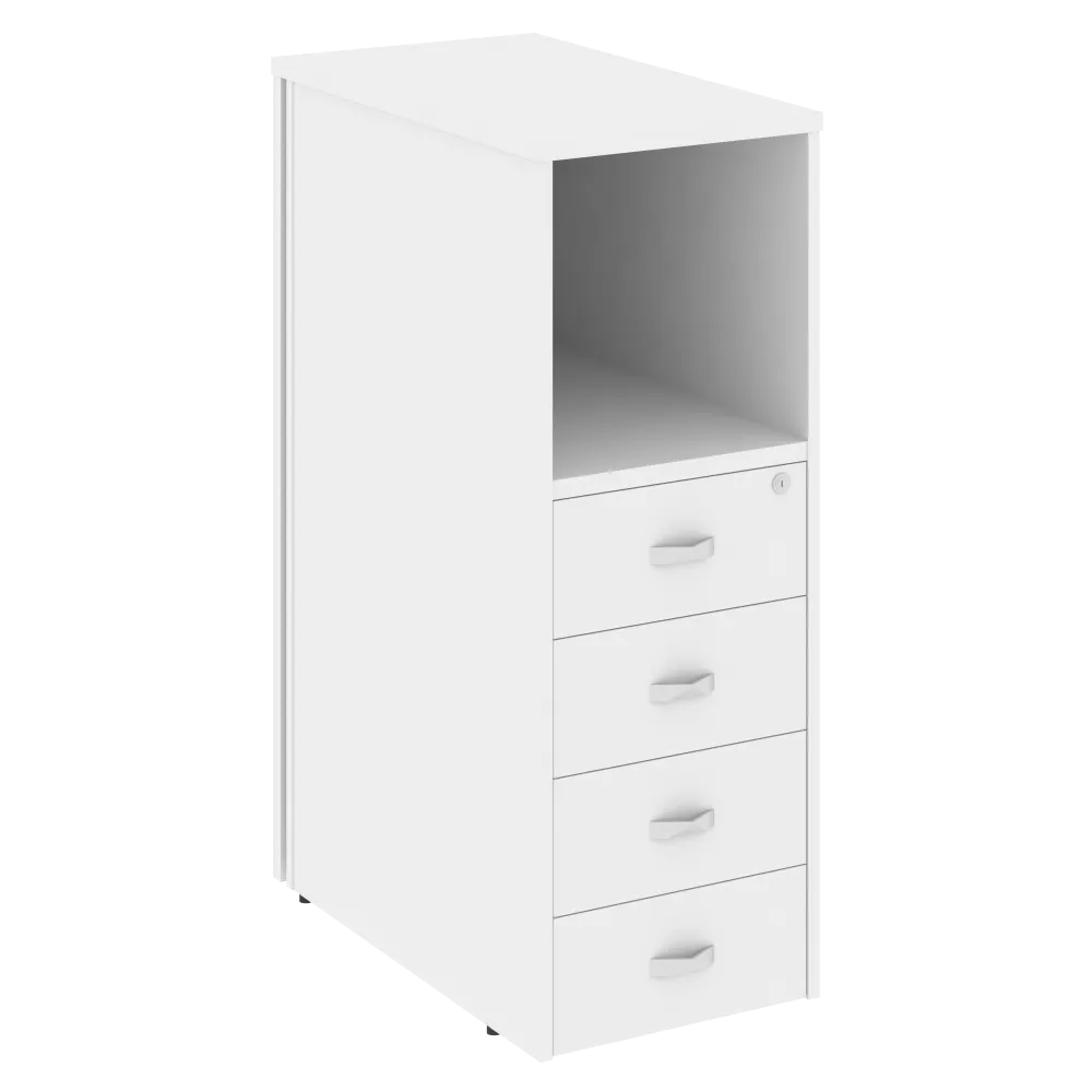 Onix Тумба 4 ящика завершающая, левая  O.R-TV-4 (L)