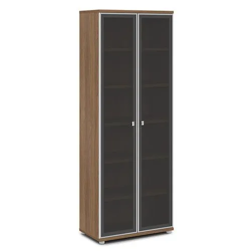 Шкаф для документов со стекло в раме