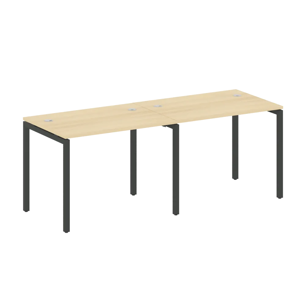Metal System Quattro Р. ст. на 2 раб. места на П-образном м/к 40БП.СМ-2.1