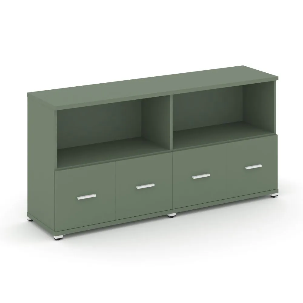 Концепт Шкаф 2 широкие секции, 2 нишии  CN.STS-221 W