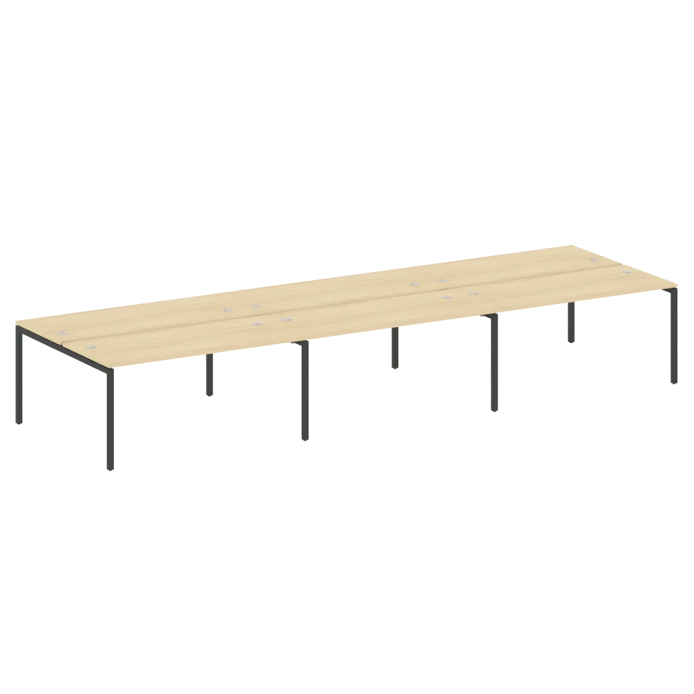 Metal System Quattro Р. ст. на 6 раб. места на П-образном м/к 40БП.СМ-6.4