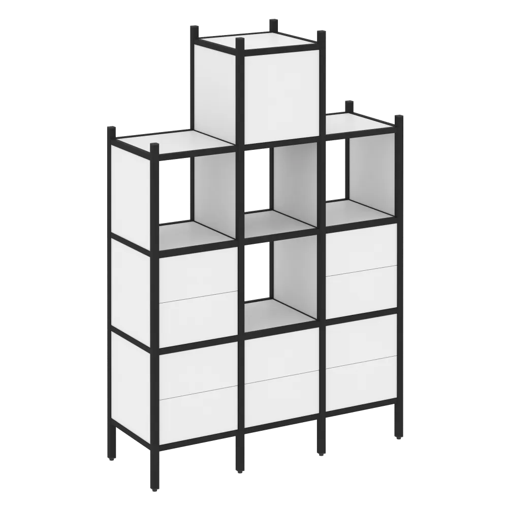 Лофт Прямой стеллаж  VR.L-18