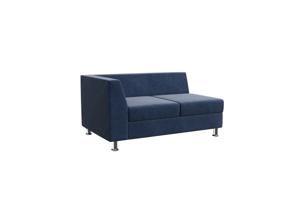 Прайм Секция с подлокотником двухместная правая  PR.SP-2 (R)