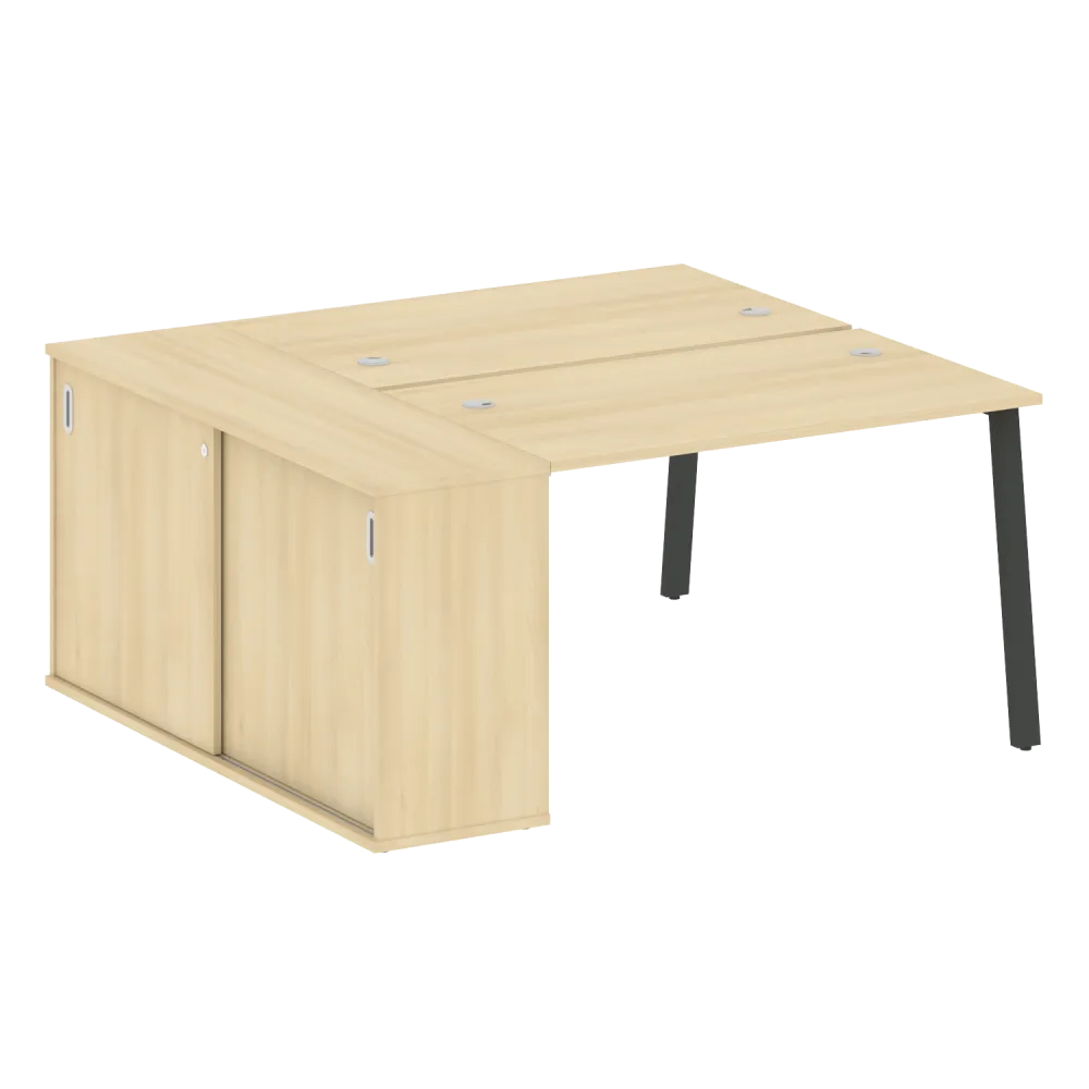 Metal System Р. ст. с шкафом-купе на А-образном м/к  БА.РС-СШК-1.2 Т