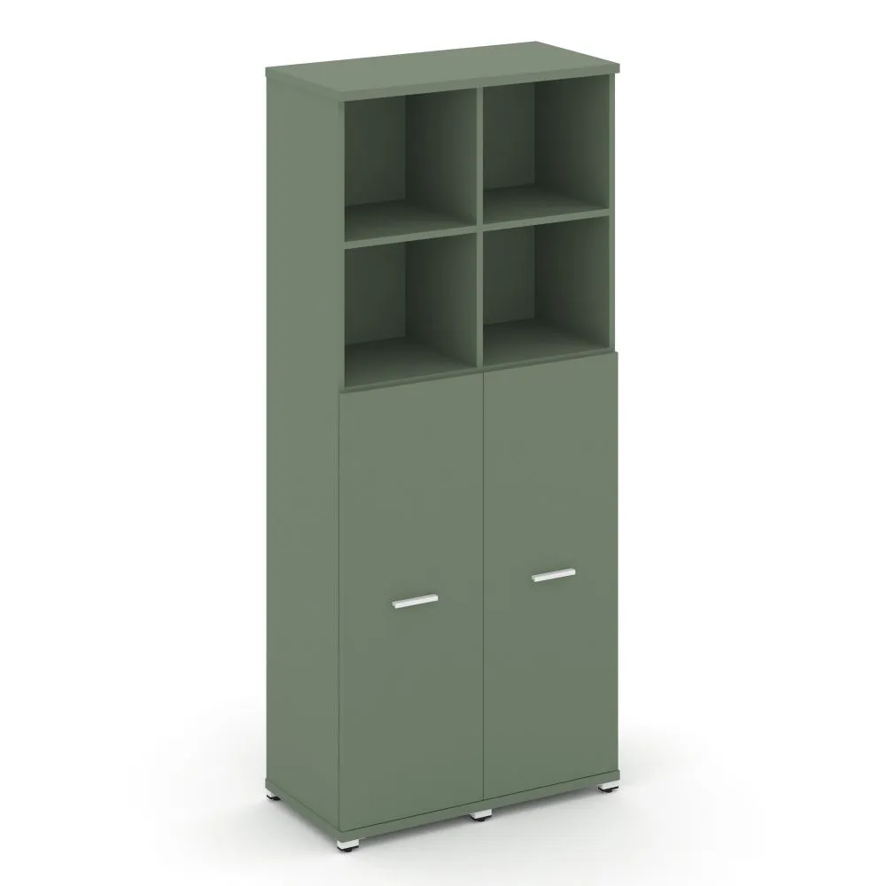 Концепт Шкаф 2 узкие секции, 5 ниш  CN.STU-524 W