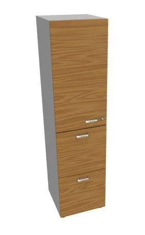 Шкаф закрытый, 2 файловых ящика