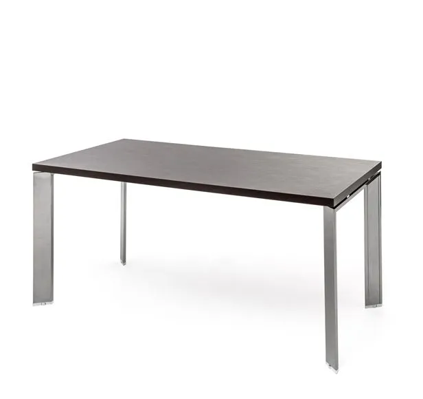 Стол для руководителя (опоры хром)