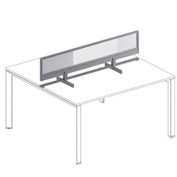 Экран с профилем для бенч-систем (оргстекло)