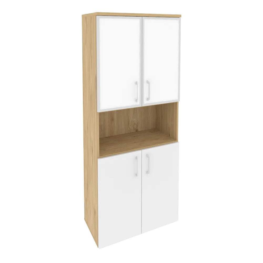 Оникс Шкаф высокий широкий  O.ST-1.4 R white