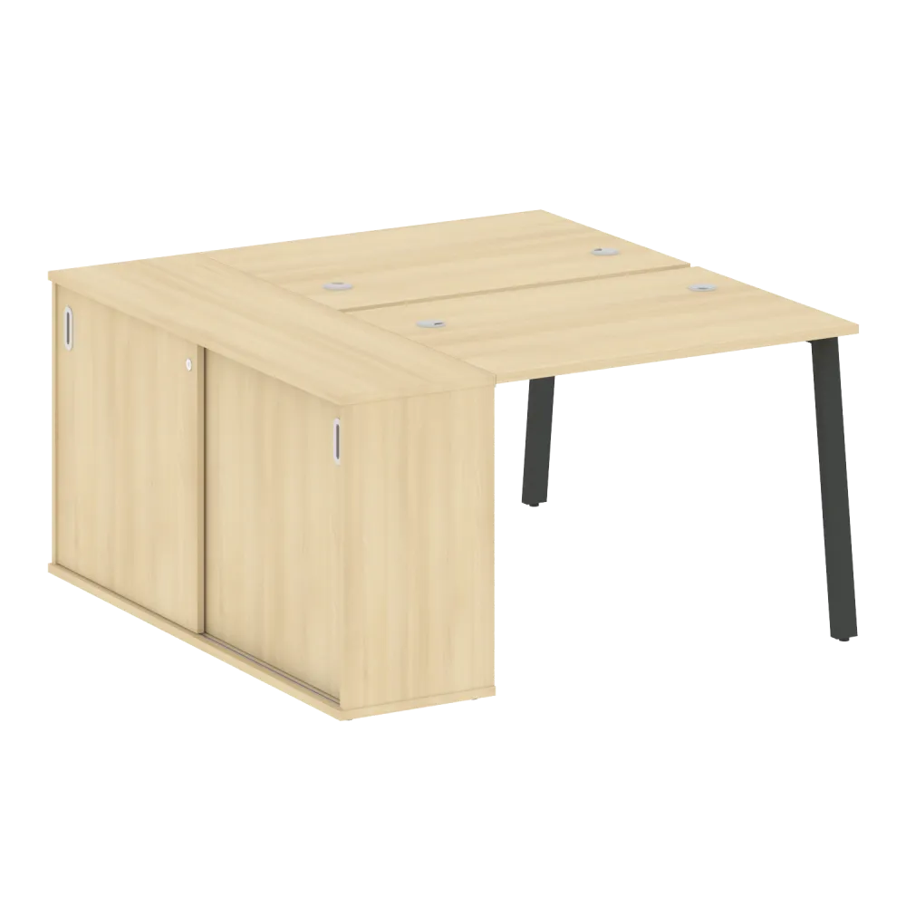 Metal System Р. ст. с шкафом-купе на А-образном м/к  БА.РС-СШК-1.1 Т