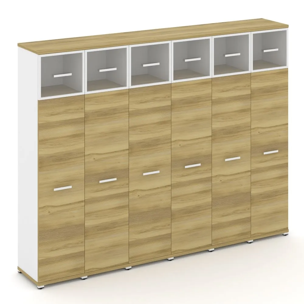 Концепт Шкаф 6 узких секций, 5 ниш  CN.STU-567 RPW W