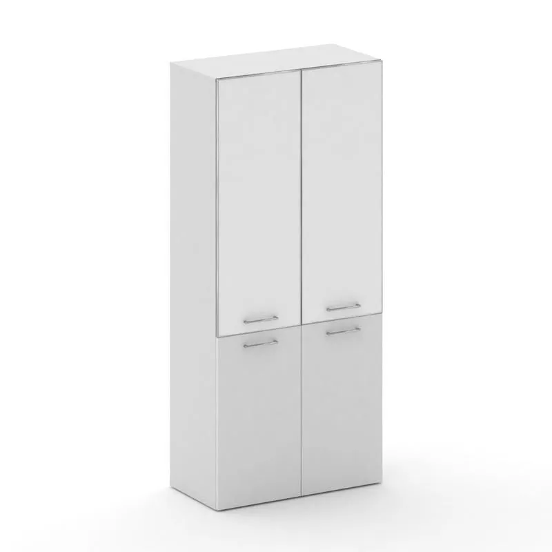 Cross Шкаф широкий высокий  CRU.ST-101 white