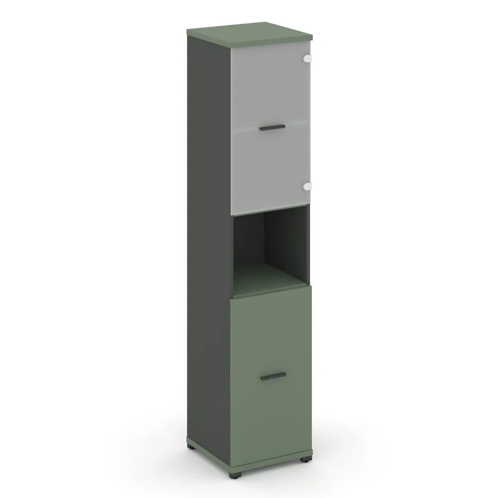 Концепт Шкаф 1 узкая секция, 5 ниш  CN.STU.E-513 SM A