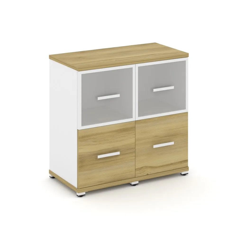 Concept Шкаф 2 узкие секции, 2 ниши CN.STU-222 RMW W