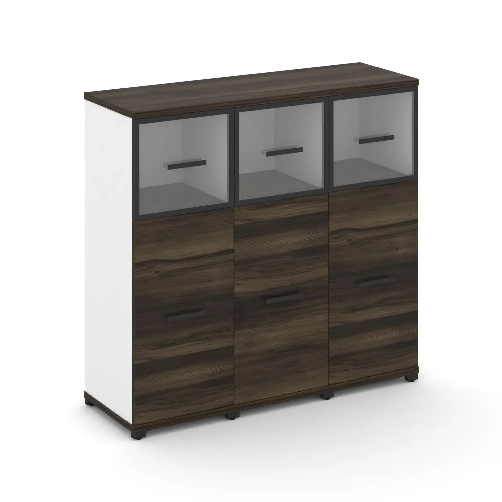 Концепт Шкаф 3 узкие секции, 3 ниши  CN.STU-334 RPB B
