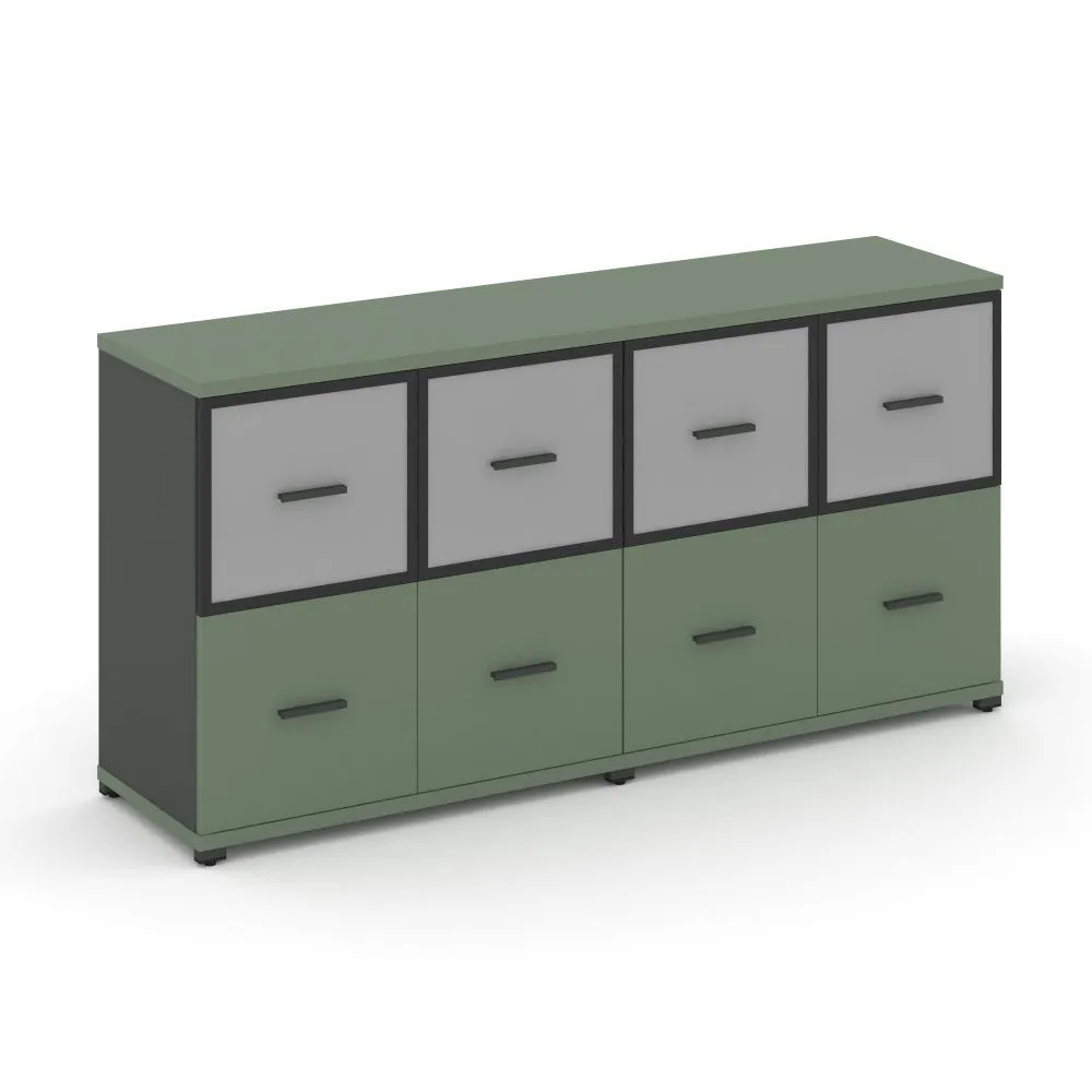 Концепт Шкаф 2 широкие секции, 2 нишии  CN.STS-222 RMB A