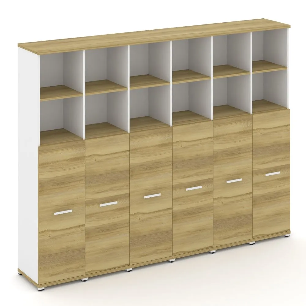 Концепт Шкаф 6 узких секций, 5 ниш  CN.STU-564 W