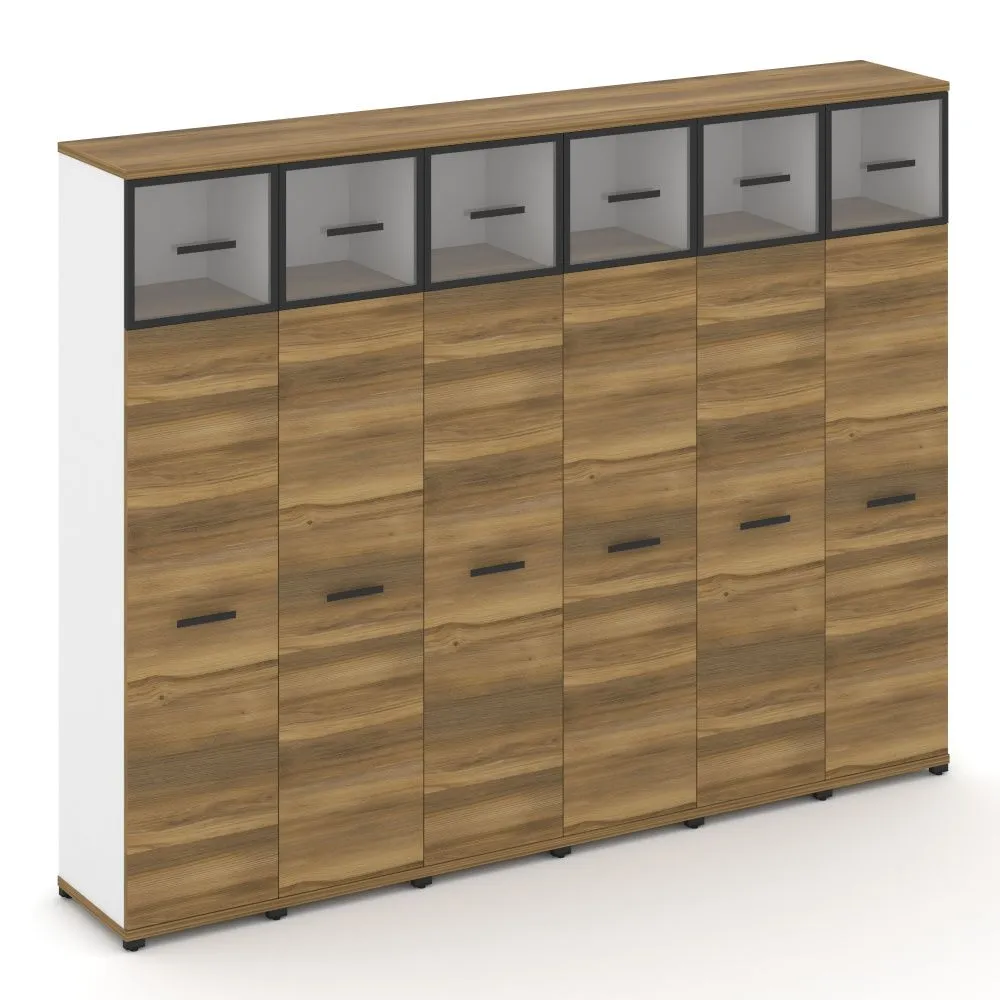 Концепт Шкаф 6 узких секций, 5 ниш  CN.STU-567 RPB B