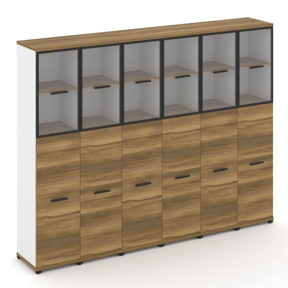 Концепт Шкаф 6 узких секций, 5 ниш  CN.STU-565 RPB B