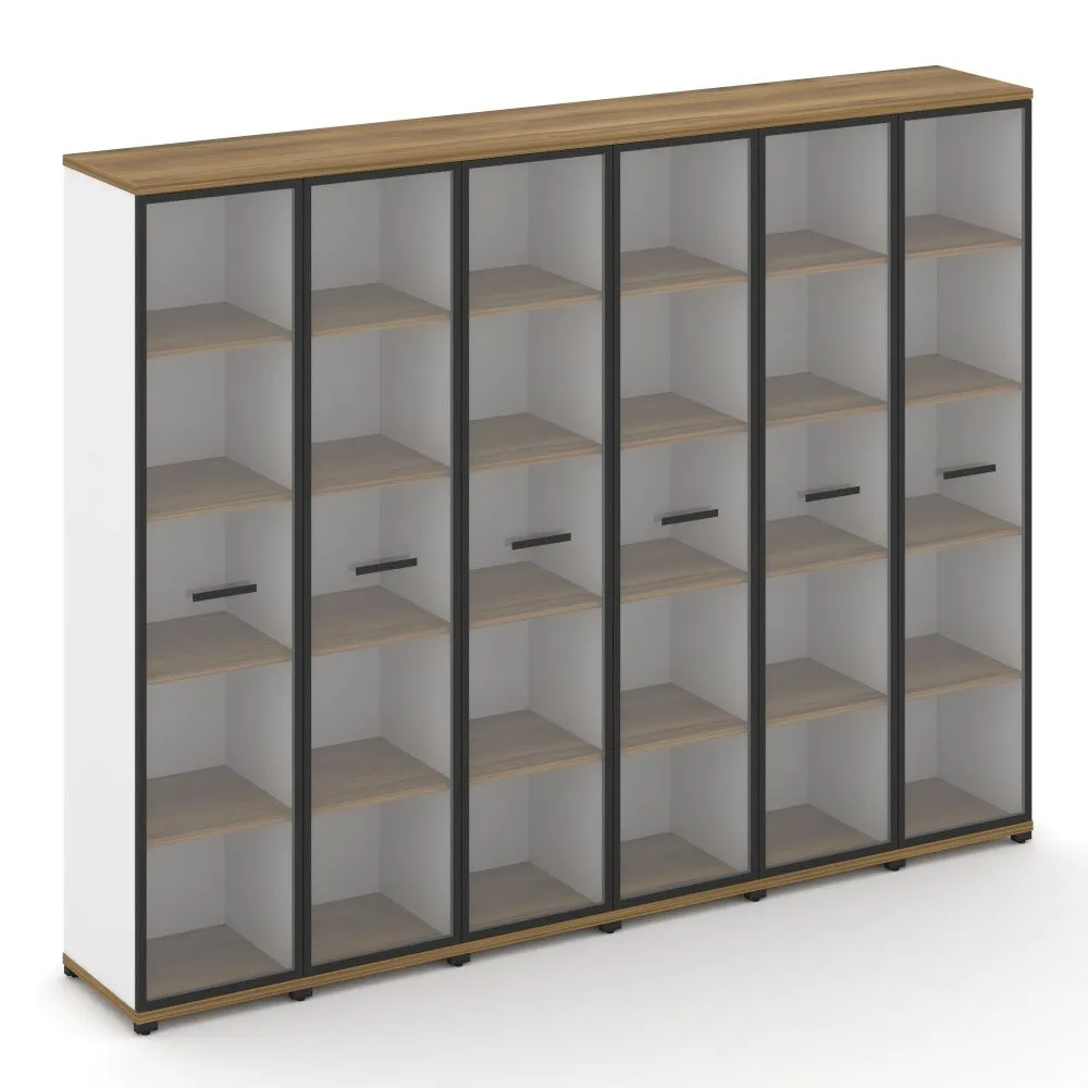 Концепт Шкаф 6 узких секций, 5 ниш  CN.STU-568 RPB B