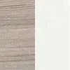 Olmo grey/Bianco br/Сатинированное стекло