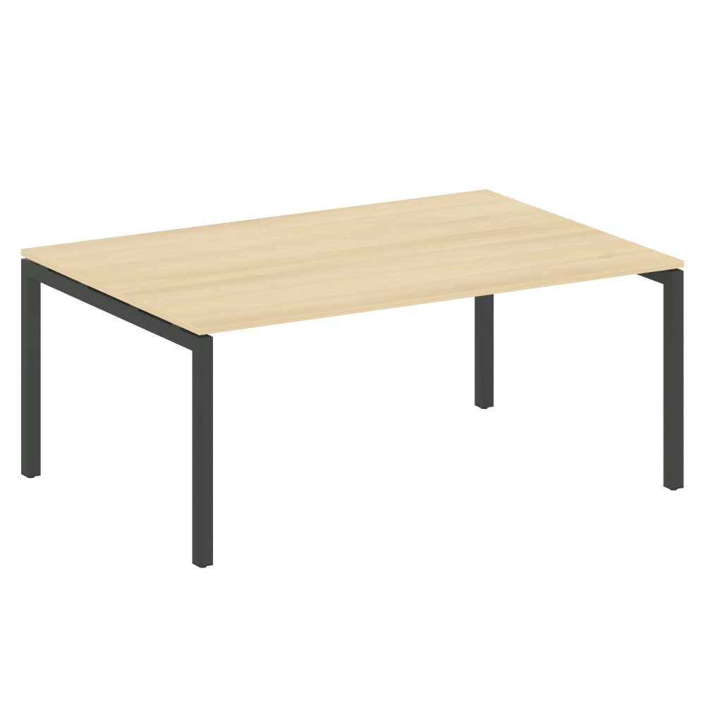 Metal System Quattro Переговорный стол (1 столешница) на П-образном м/к 50БП.ПРГ-1.5