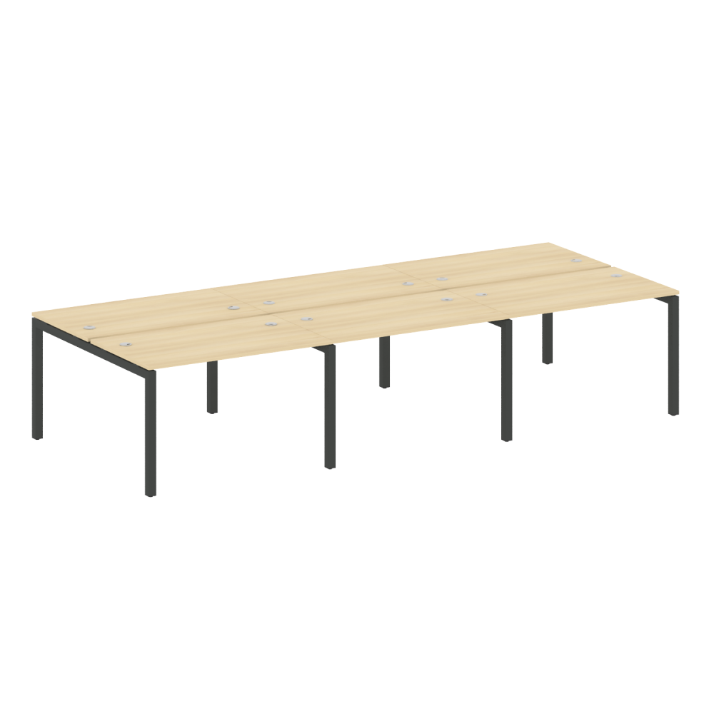 Metal System Quattro Р. ст. на 6 раб. места на П-образном м/к 50БП.СМ-6.2
