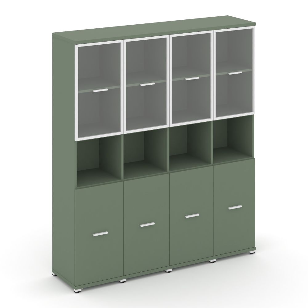 Concept Шкаф 4 узкие секции, 5 ниш   CN.STU-543 RPW W